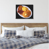 Grosses Frühstück Leinwanddruck (Insitu (Schlafzimmer))