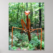 Grosses Gebet-Mantis-Poster Poster (Vorne)