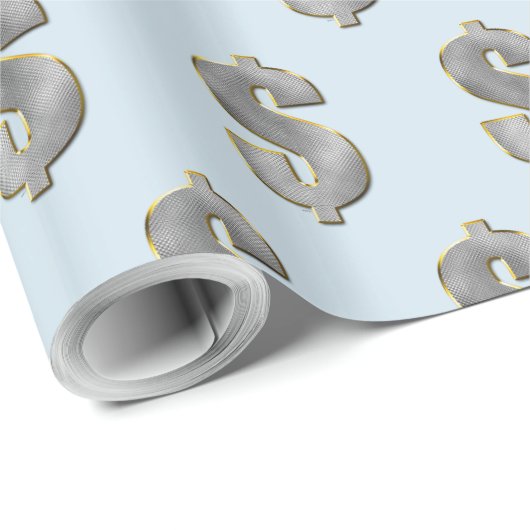 Großes Geld Geschenkpapier (Rolleneckpunkt)