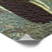 Großes Gepunktetes Kuckucksutenposter Poster (Ecke)