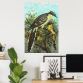 Großes Gepunktetes Kuckucksutenposter Poster (Heimbüro)