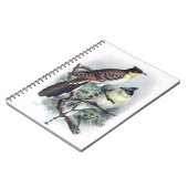 Großes Gepunktetes Vogelschutzbuch Notizblock (Linke Seite)