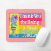 Großes Geschenk für Lehrer Mousepad (Mit Mouse)
