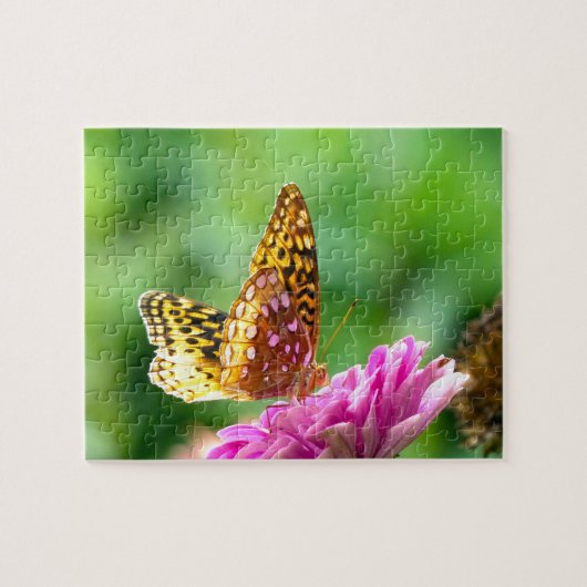 Grosses, gesprenkeltes Fritillary Jigsaw Puzzle (Horizontal)