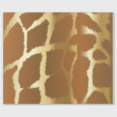 Großes Giraffenpapier für Tierdrucke Geschenkpapier (Flach)