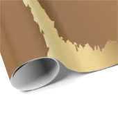 Großes Giraffenpapier für Tierdrucke Geschenkpapier (Rolleneckpunkt)