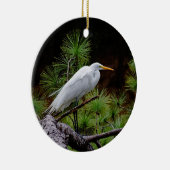 "Großes Glück im Flug" Keramik Ornament (Rechts)