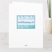 Grosses glückliches Ostern, maßgeschneidertes Sonn Karte (Rückseite)