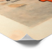 Grosses Gold Nugget gefunden in Klondike 1897 Poster (Ecke)