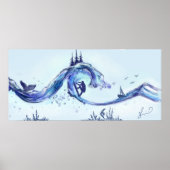 Großes Graffiti-Poster Poster (Vorne)