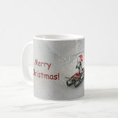 Großes Großmutter-Weihnachten - i-Liebe Sie Kaffeetasse (Vorderseite Links)