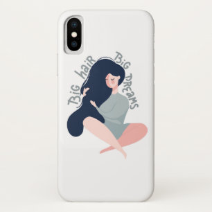 Großes Haar-große Träume Case-Mate iPhone Hülle