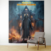 Grosses Halloween-Ghoul-Hängekugel Wandteppich (Beispiel)