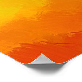 Grosses Handelsschild, farbenfroher Einzelhandelsv Poster (Ecke)