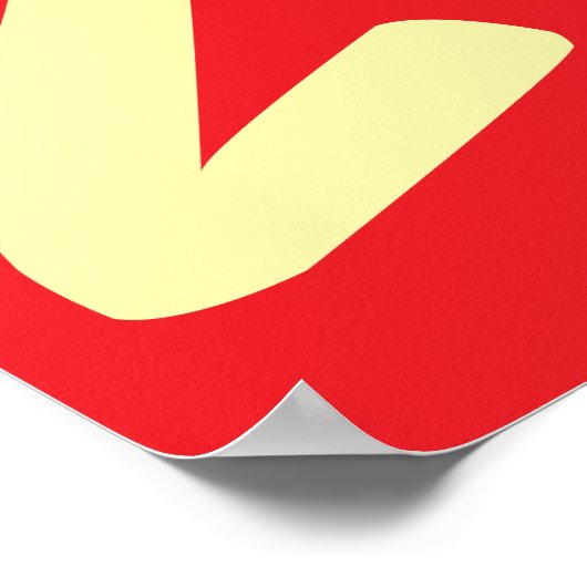 Grosses Handelszeichen, 25% Rabatt auf Verkaufspop Poster (Ecke)