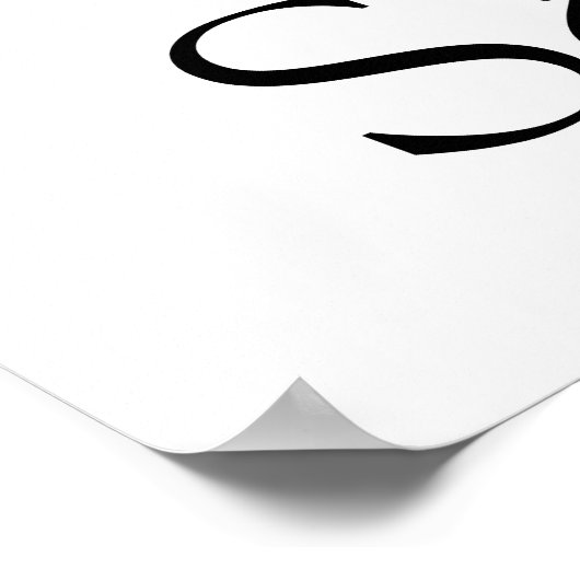 Grosses Handelszeichen, Boutique Verkauf Poster (Ecke)