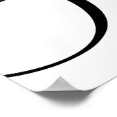 Grosses Handelszeichen, Ende der Saison Verkaufsze Poster (Ecke)