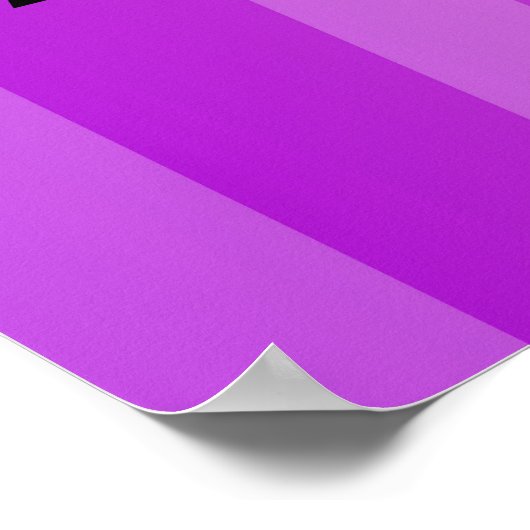 Grosses Handelszeichen mit Firmenname, Verkaufspos Poster (Ecke)