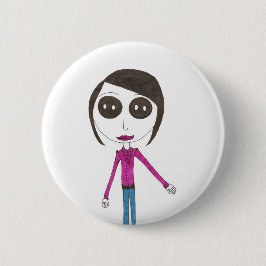Großes Hauptknopfmädchen Button