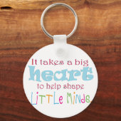 Großes Herz: Berater:Mentor:Lehrer Schlüsselanhänger (Vorderseite)