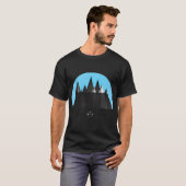 Großes Himmel Land T-Shirt (Vorne ganz)