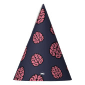 Großes Hirnmuster Partyhütchen (Links)