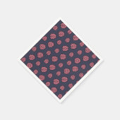 Großes Hirnmuster Serviette (Ecke)