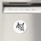 Großes Hornhaut-Logo Magnet (In Situ (Geschirrspüler))