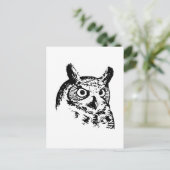 Großes Hornhaut-Logo Postkarte (Stehend Vorderseite)