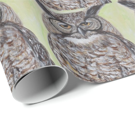 Großes Hornhautgemälde Geschenkpapier (Rolleneckpunkt)