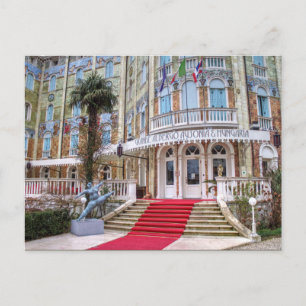 Großes Hotel Ausonia und Hungaria Postkarte