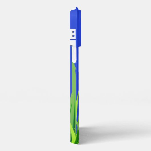 Großes iPhone-Case für Bluegrass-Logos iPhone Hülle (Rechte Seite)