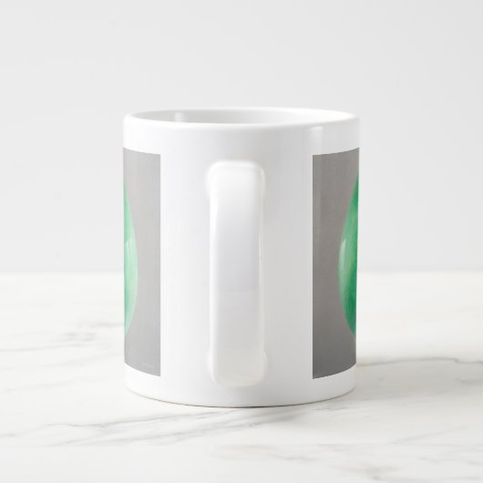 Großes Jade-Ei Jumbo-Tasse (Rückseite)