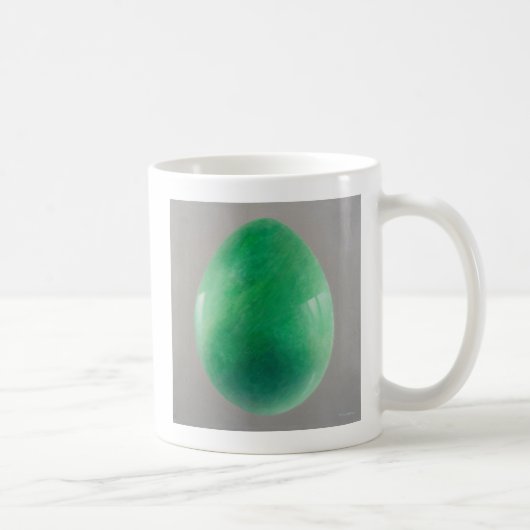 Großes Jade-Ei Kaffeetasse (Rechts)