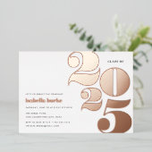 Grosses Jahr | 2023 Graduierungspartei Folieneinladung (Stehend vorne)