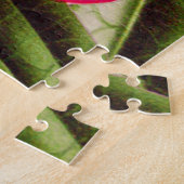 Grosses Kamelien-Blossom, Fuchsienrosa Puzzle (Seite)