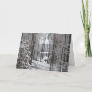 Großes Kanu, Georgia Feiertagskarte