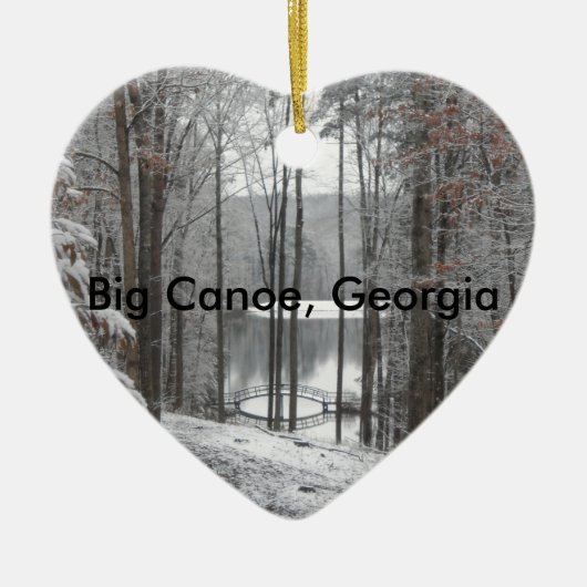 Großes Kanu, Georgia Keramikornament (Vorne)