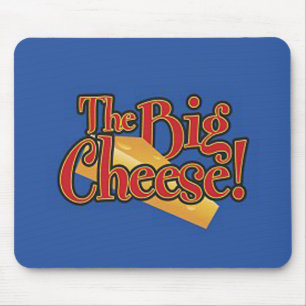 Großes Käse-Abziehbild Mousepad