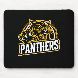 Großes Katzenmaskottchen Zurück zur Schule Teamgei Mousepad