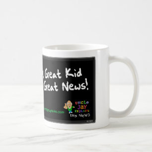 "Großes Kind ist große Nachrichten-" Tasse