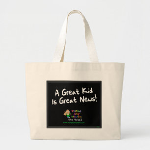 "Großes Kind ist Nachrichtenen-" Tasche