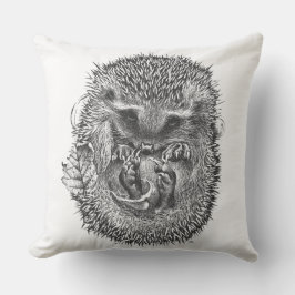 Grosses Kissen im Freien niedlicher Igel-Design