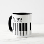 Großes Klavier (TM) New York Tasse (Vorderseite Links)