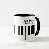 Großes Klavier (TM) New York Tasse (VorderseiteRechts)