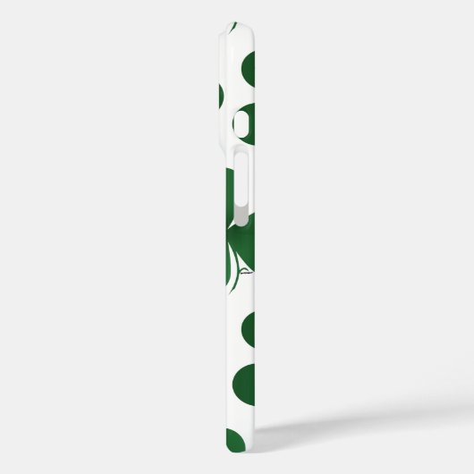 Grosses Kleeblatt Case-Mate iPhone Hülle (Rückseite / Links)