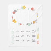 Großes, kleines Traum Fleecedecke (Vorderseite)