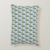 Grosses Kopfkissen des Teddy Bären, Personalisieru Dekokissen (Rückseite(Vertikal))