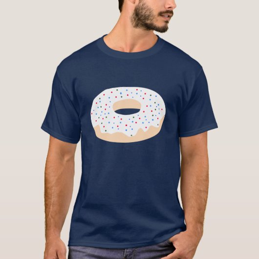 Großes Krapfen-T-Shirt T-Shirt (Vorderseite)