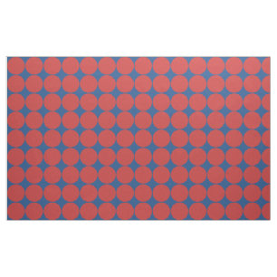 Großes Kreis-Muster Stoff